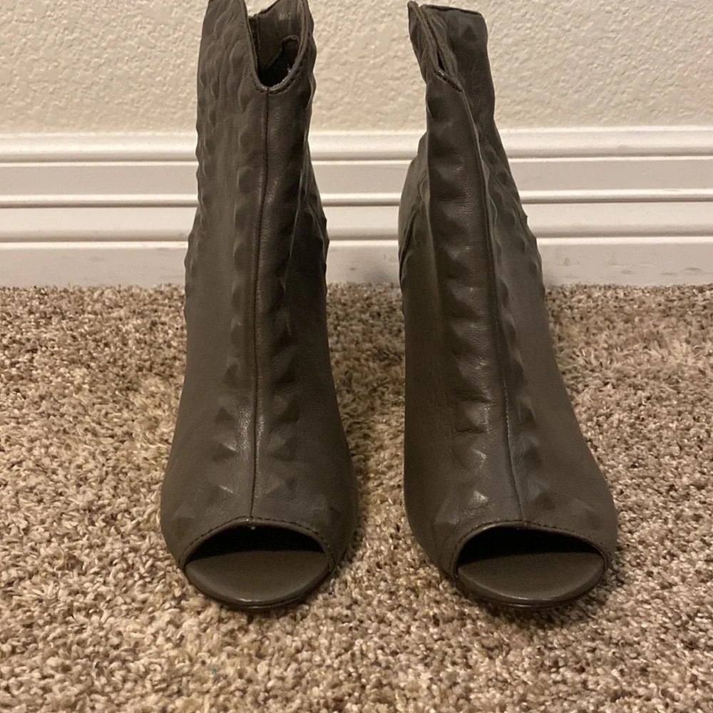 Leather Booties - Picture 2 of 9